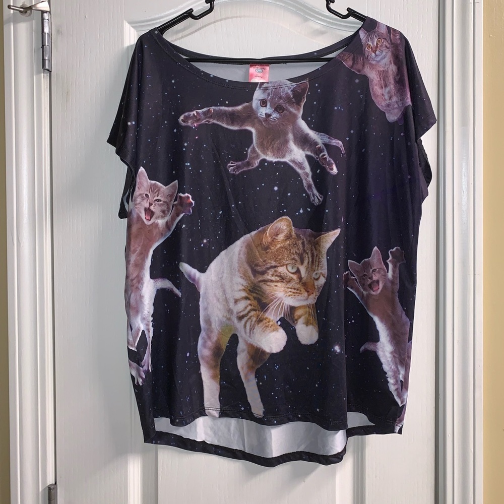 Cats in Space Tee